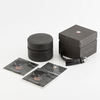 Heuer, Monaco, by Tag Heuer, armbandsur, kronograf, 38 x 38 (46,5) mm.