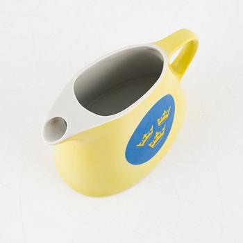 A porcelain water jug, 'Svenska Amerika Linjen', mid 20th Century.