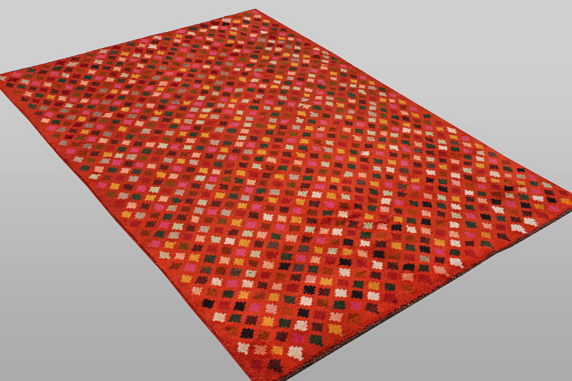 A carpet, Afghan, ca 253 x 179 cm.