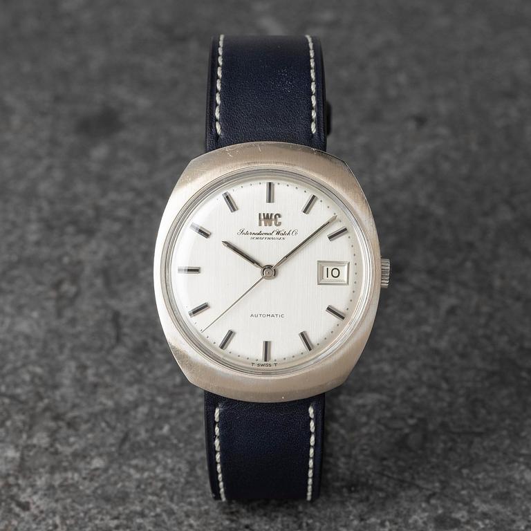 IWC, International Watch Co, "White gold case", ca 1970.
