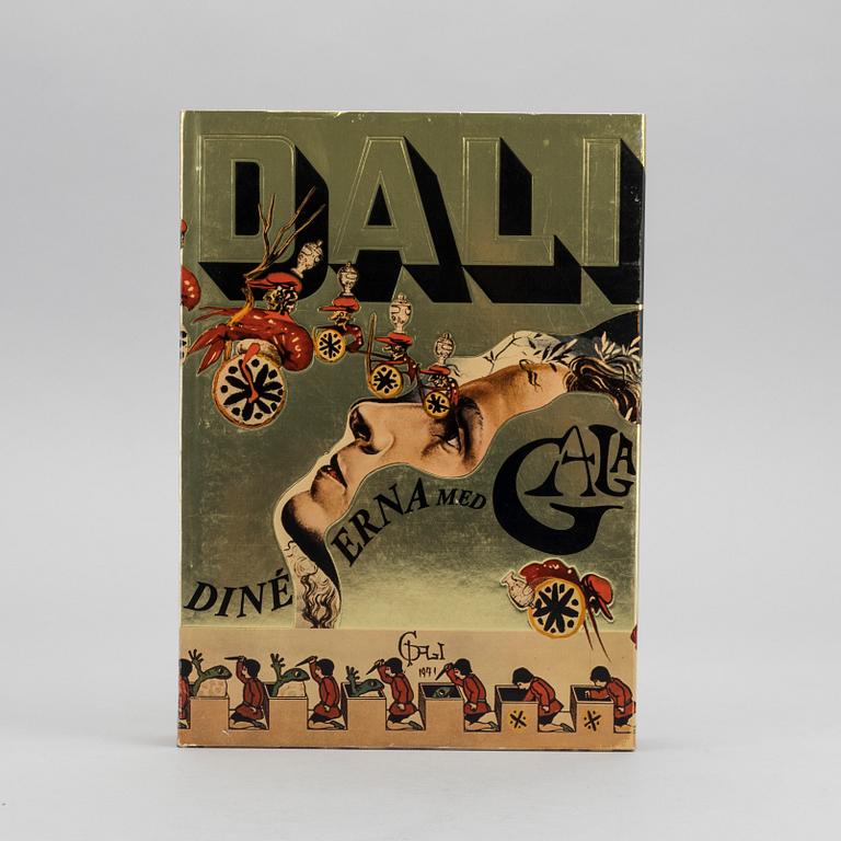 A COOK BOOK BY SALVADOR DALI "Dinéera med Gala" Numbered 27/1500.