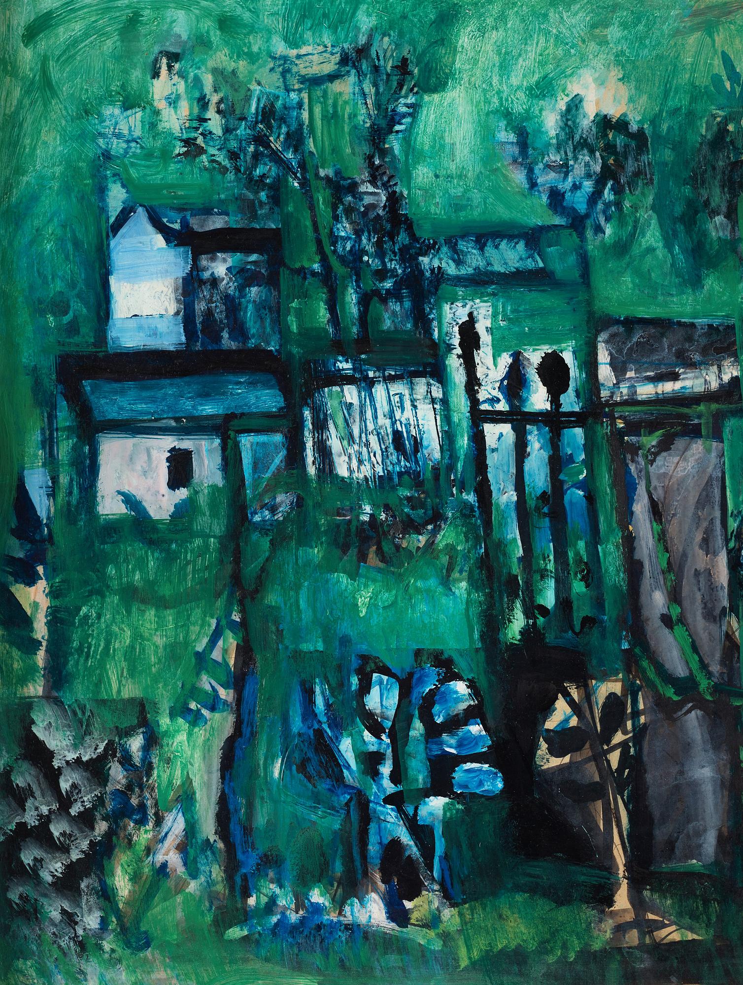 Antoni Clavé, Cityscape.