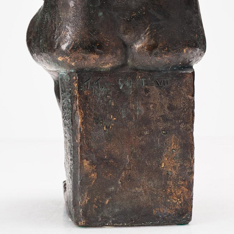 THURE THÖRN, bronze sculpture, signed T.T. and dated -54, numbered I-VII.