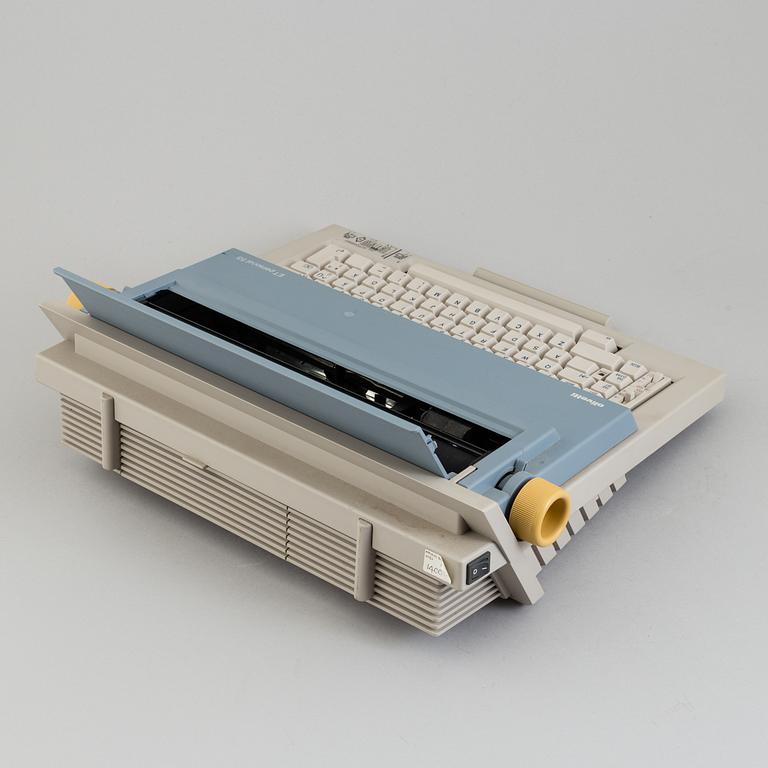 ETTORE SOTTSASS, PERRY A KING & MARIO BELLINI, 2 typewriters.