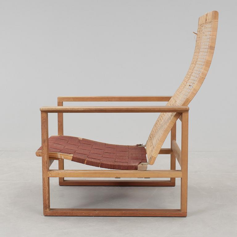 FÅTÖLJ,"Slädesstolen", Börge Mogensen, Danmark.