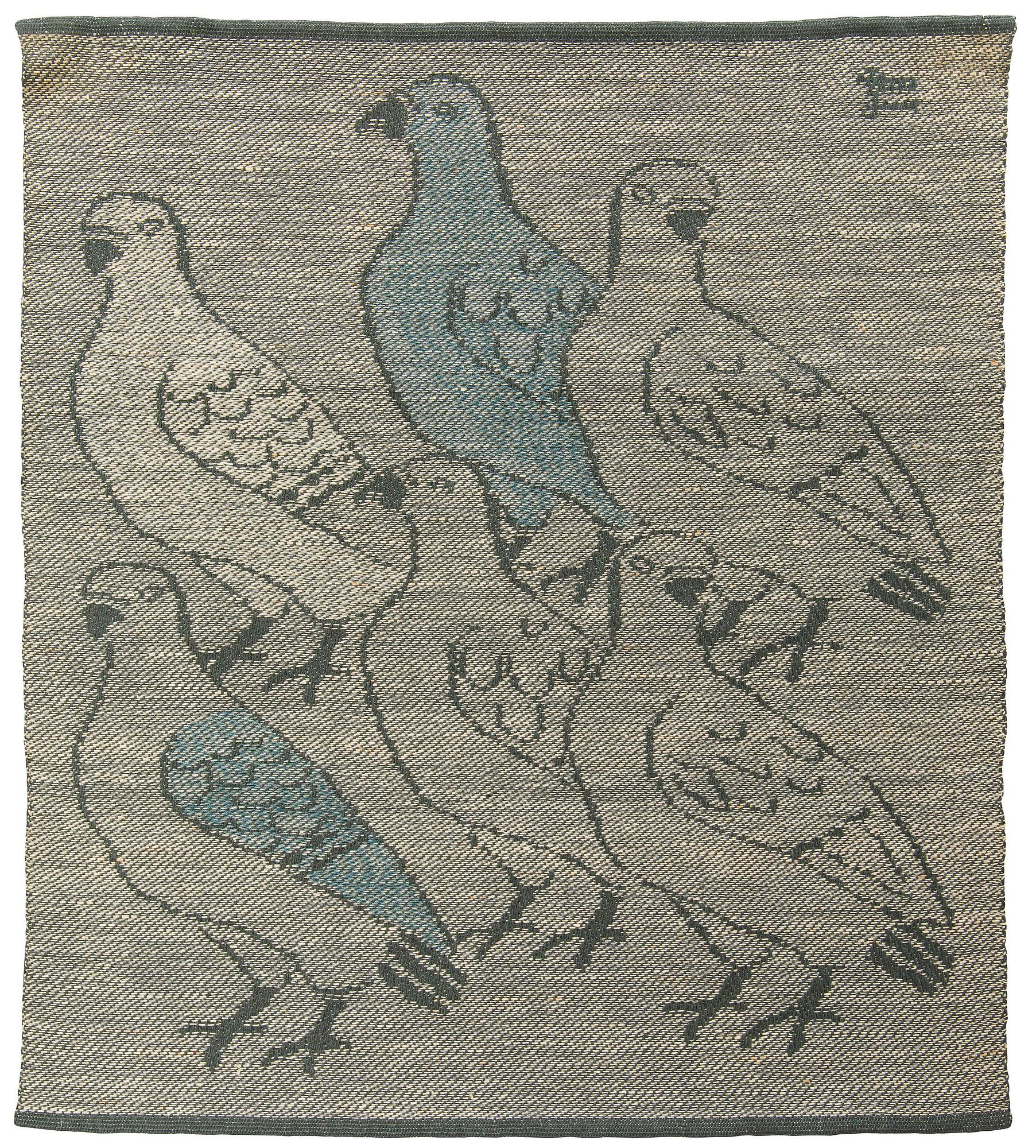 Dora Jung, a mid-20th century signed tapestry.