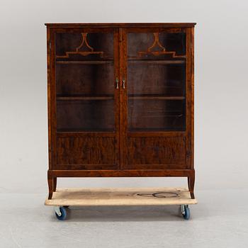 A stained birch cabinet, 1920's.