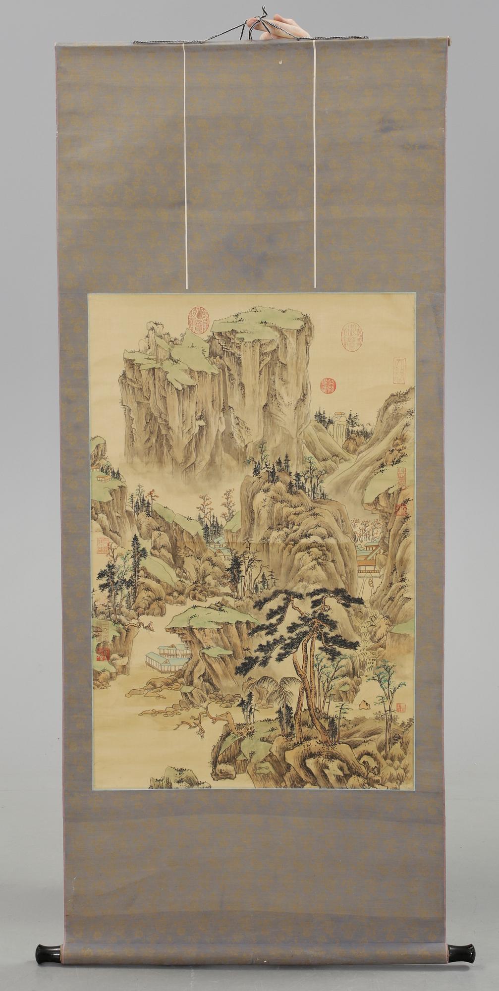 KAKEMONO, Kina, 1900-talets första hälft.