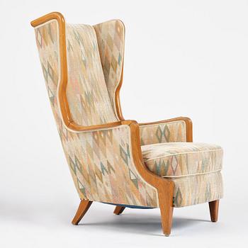 Elias Svedberg, a rare "Eftermiddag" (Afternoon) armchair, Nordiska Kompaniet, Sweden, ca. 1937.