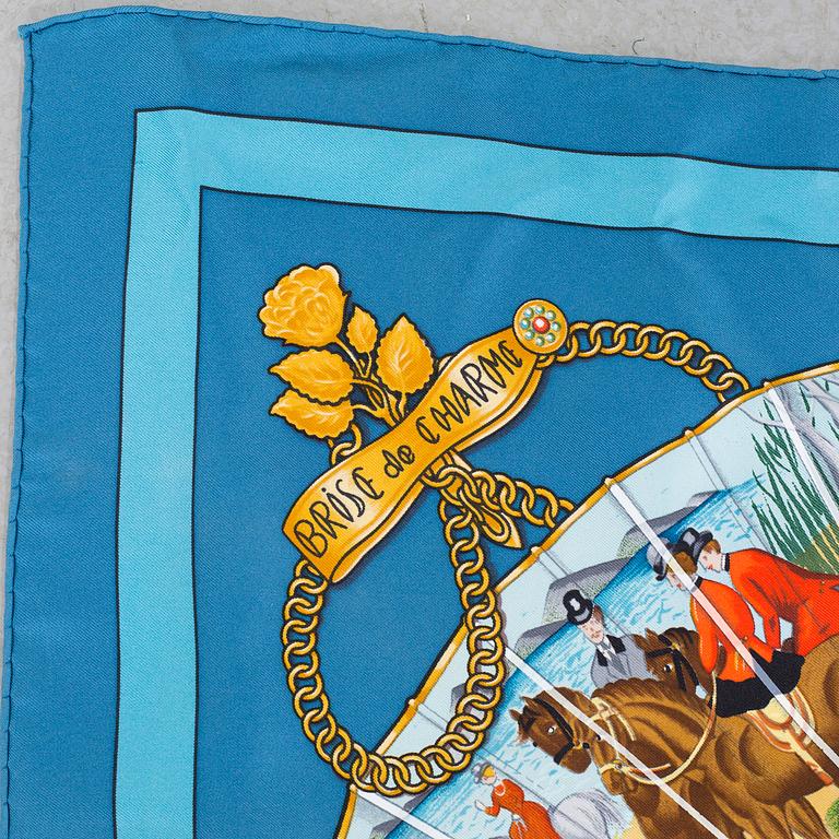 HERMÈS, "Brise de Charme" scarf.