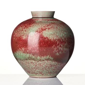 Berndt Friberg, a stoneware vase, Gustavsberg Studio 1962.
