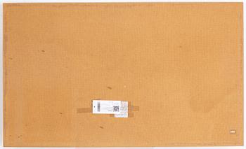 Thea Ekström, mixed media on panel, signed Ekström and dated 12 VII -65.
