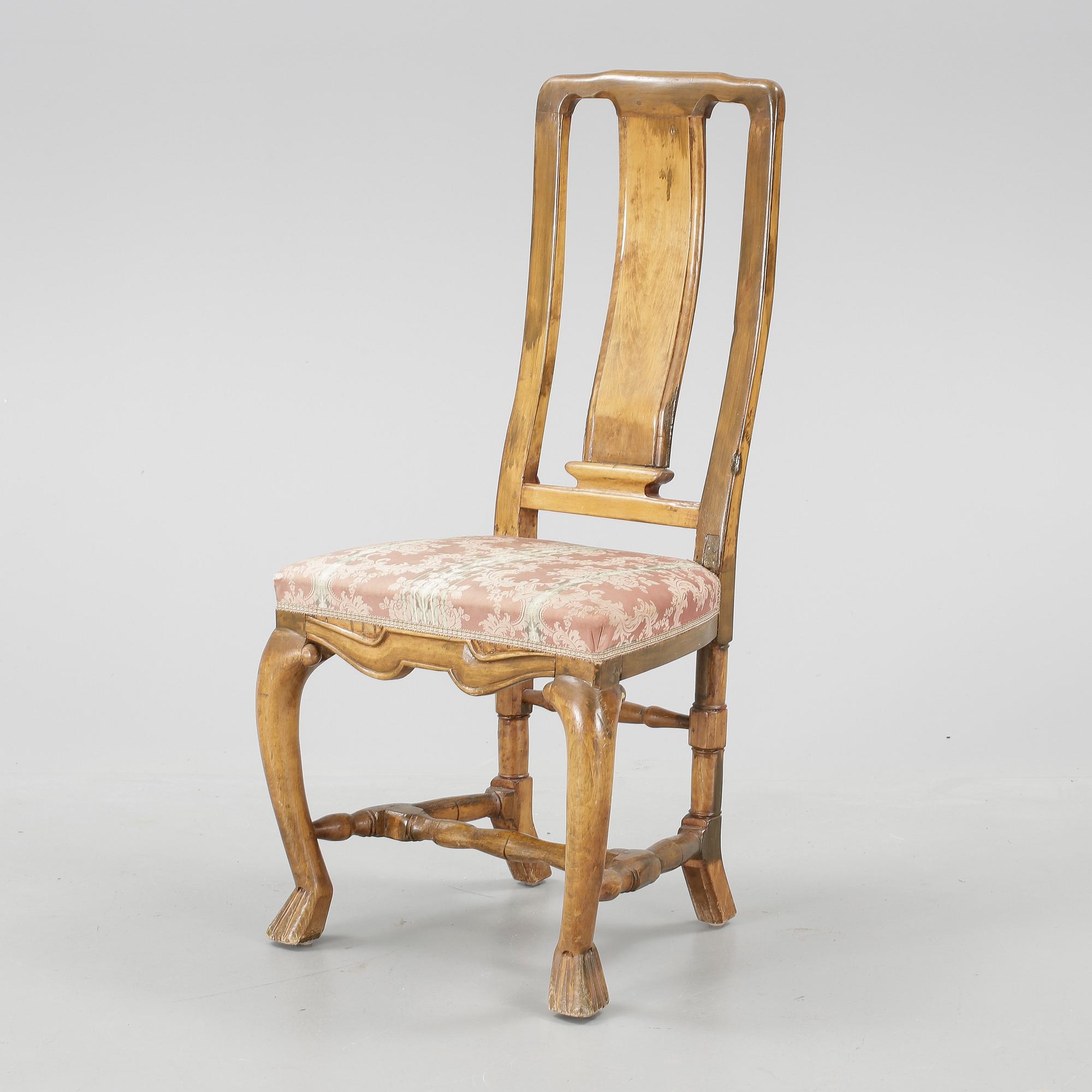 STOL, Senbarock, 1700-tal.