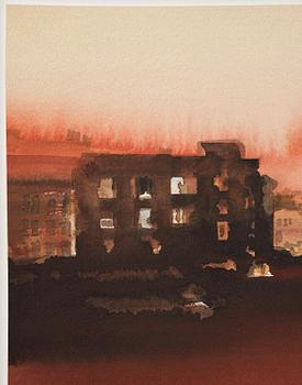 Lars Lerin, Untitled.