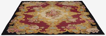 Antony Armstrong Jones, Lords Snowdons carpet, embroided c. 324 x 276 cm.