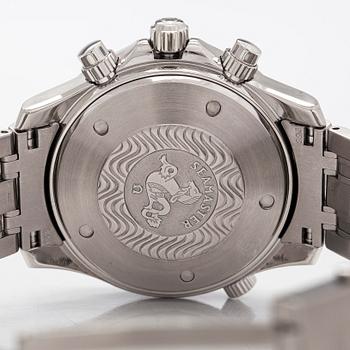 Omega, Seamaster, kronografi, rannekello, 41,5 mm.