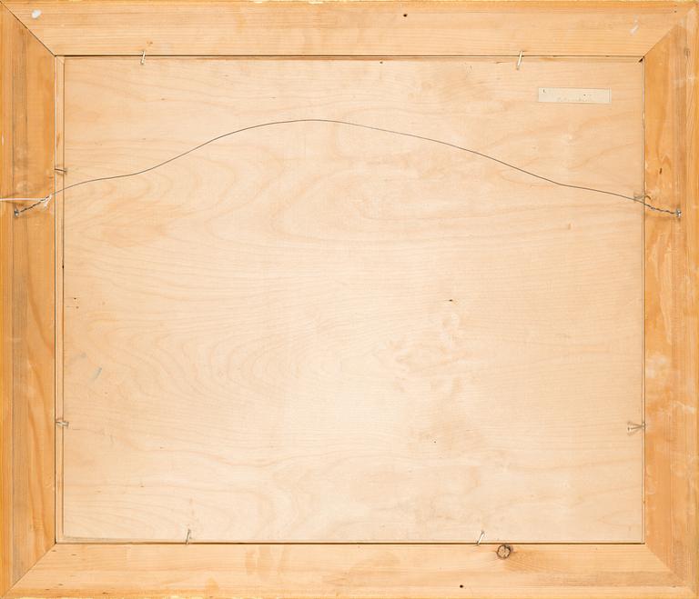 Otso Karpakka, olja på pannå, signerad och daterad -42.