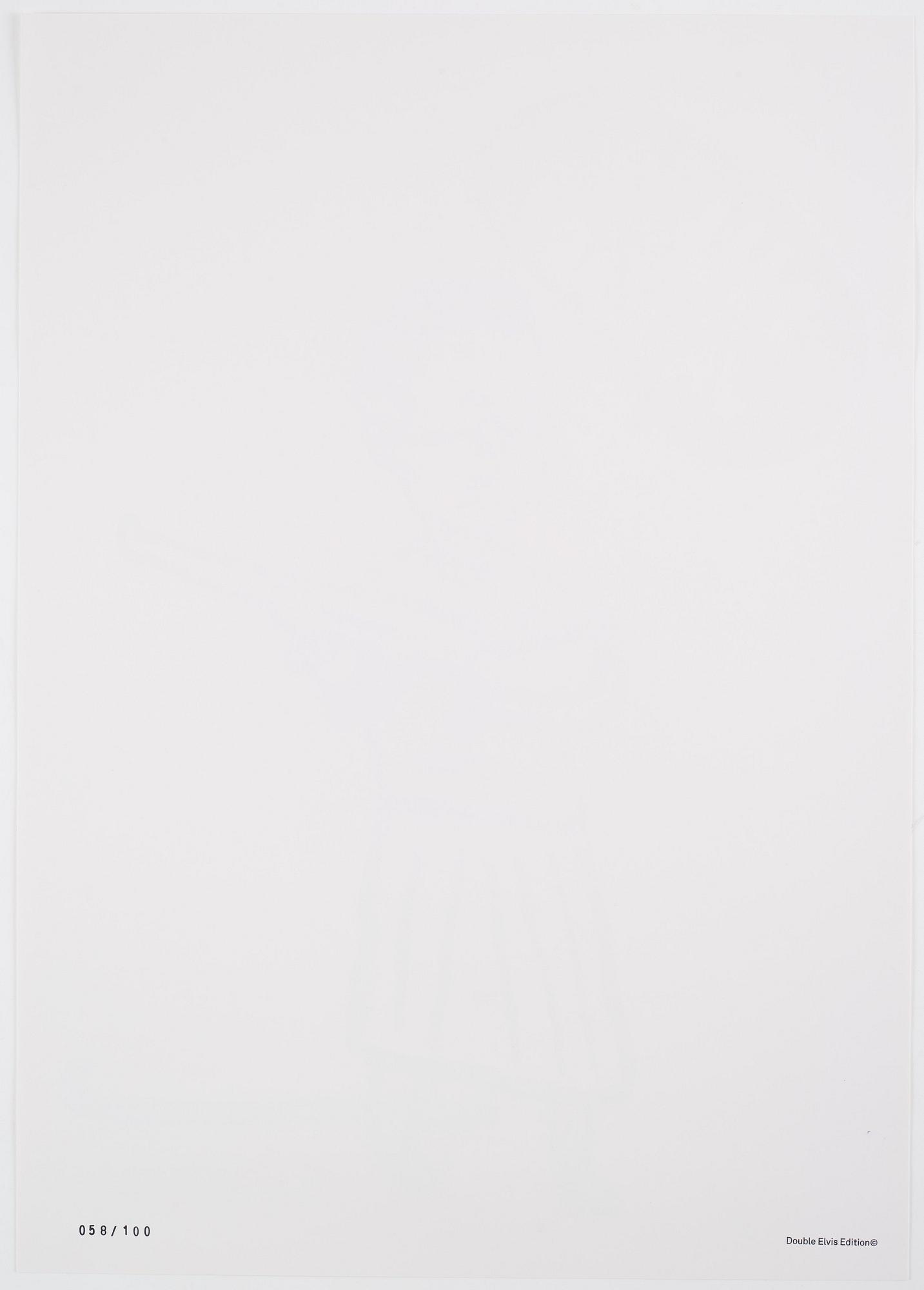 Double Elvis Edition Portfolio, 2010.