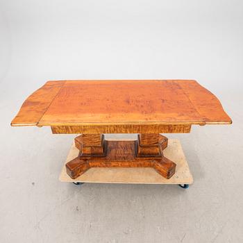 A birch table first half of the 20th century.