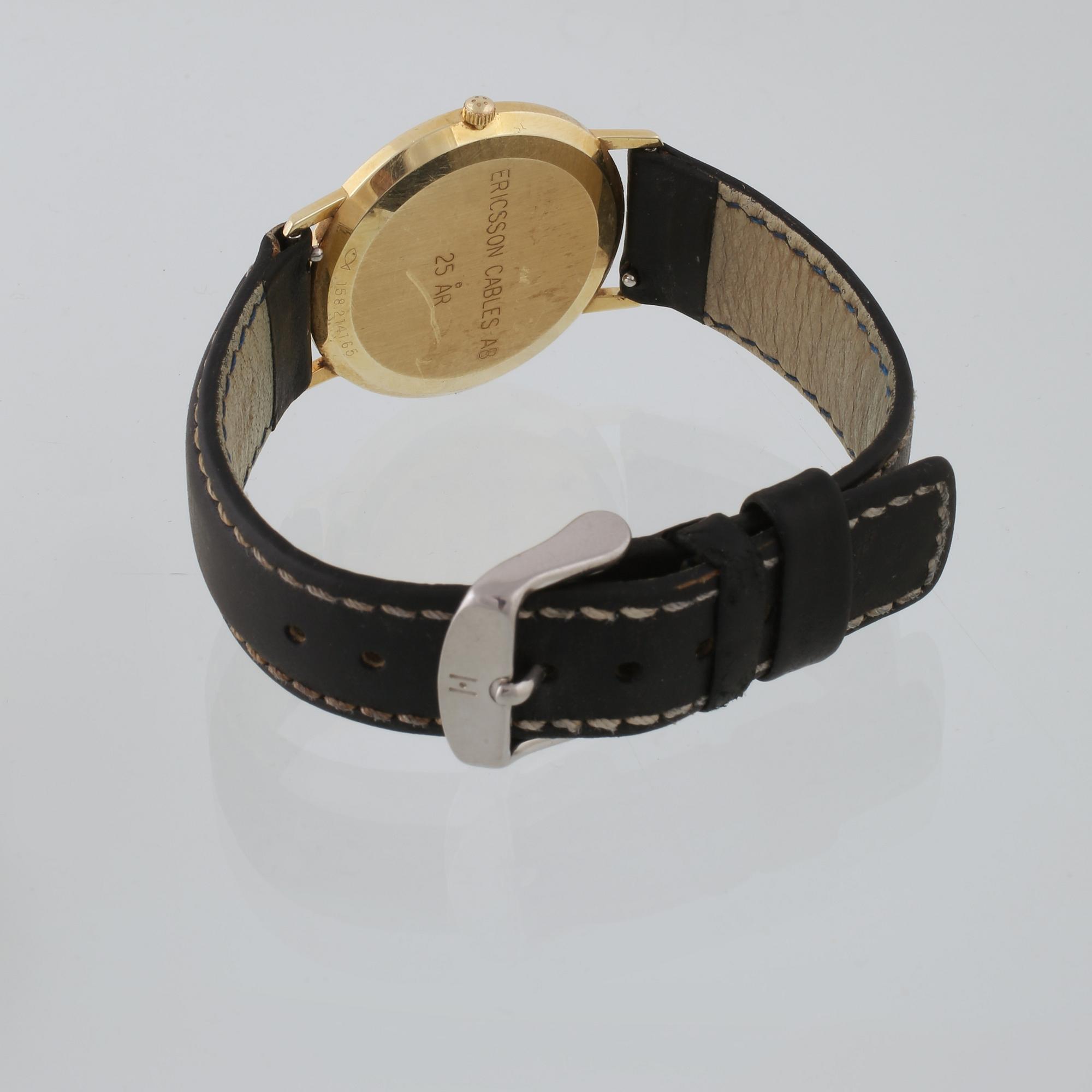 ARMBANDSUR, herr, 14 K guld, Eterna.