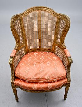 BERGERE, Louis XVI-stil, 1900-tal.