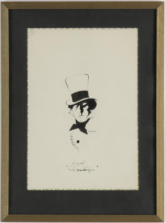 Einar Nerman, ink on paper, unsigned.