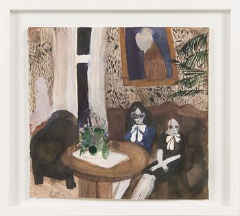 Eeva Peura, water colour.