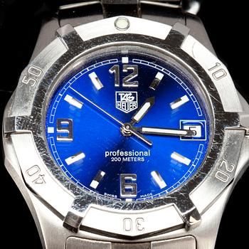 ARMBANDSUR. Tag Heuer professional, stål. WN 1112 ZN 8269.