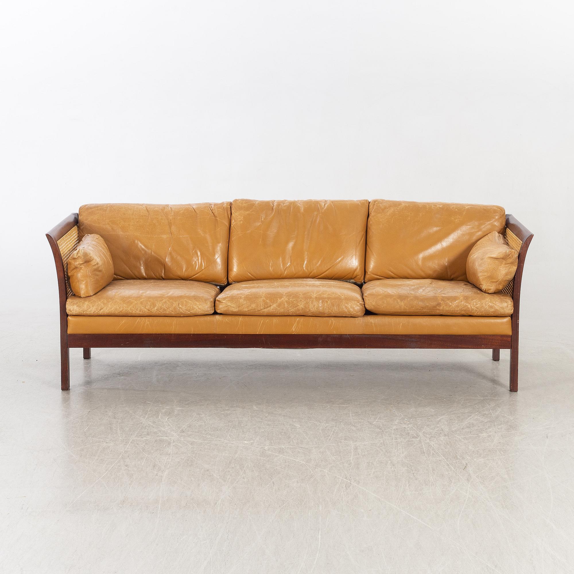 Arne Norell,soffa "Rotang", 1900-talets andra hälft.