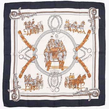 Hermès, scarf, "Equipages".