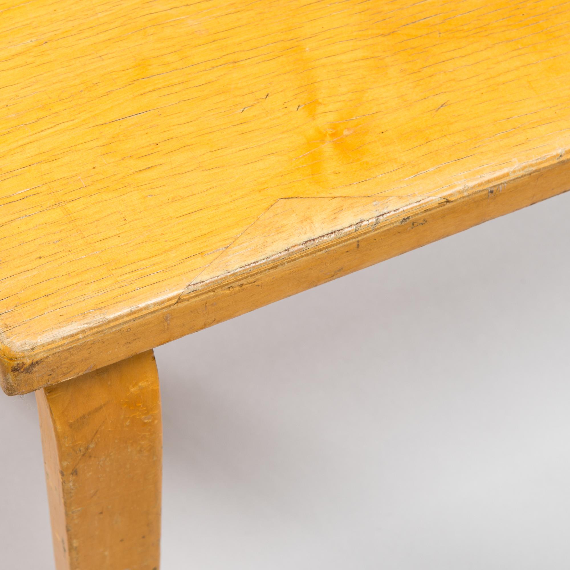 Alvar and Aino Aalto, a 1950's '122' bench for O.Y. Huonekalu-ja Rakennustyötehdas A.B.