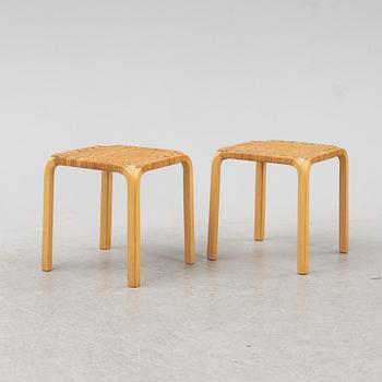 Alvar Aalto, pallar, ett par, Y61, Artek, 1900-talets andra hälft.