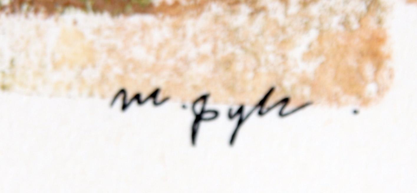 MADELEINE PYK, blandteknik, sign.