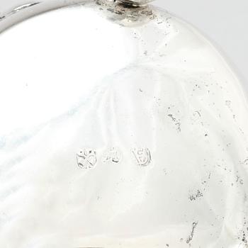 Bägare, silver, Regensburg, tidigt 1700-tal, okänd mästarstämpel AS. Barock.
