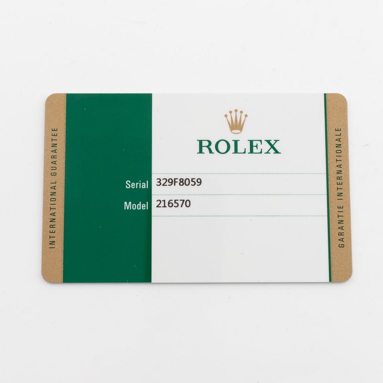 Rolex, Oyster Perpetual Date, Explorer II, Chronometer, armbandsur, 42 mm.