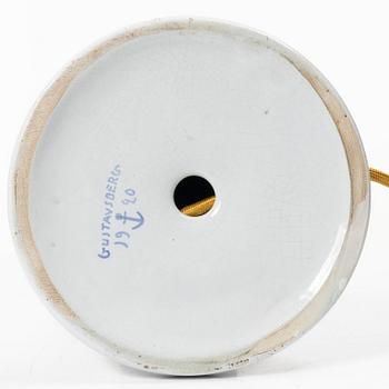 Wilhelm Kåge, a table lamp, Gustavsberg, 1920.