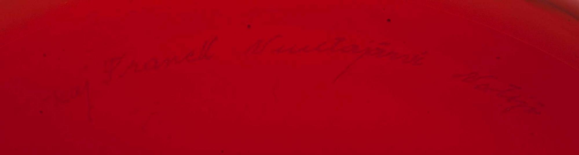 SKÅL. glas, sign. Kaj Franck, Nuutajärvi Notsjö.