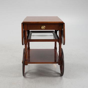 A serving trolley, Baker Furniture, later part of the 20th Century.