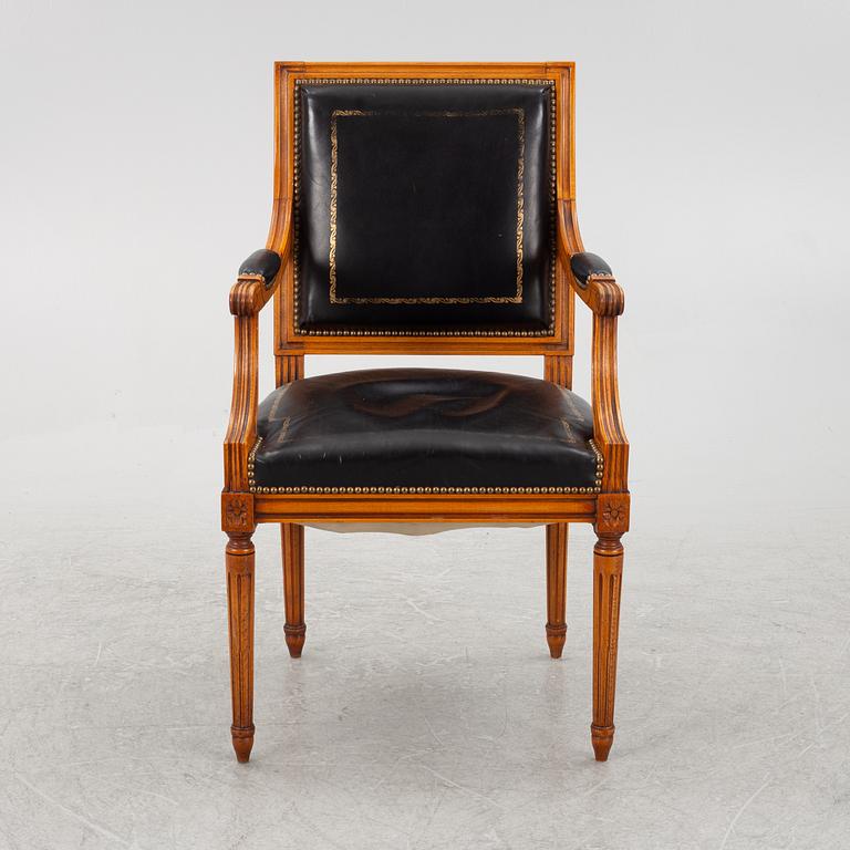 Desk with chair, second half of the 20th century.