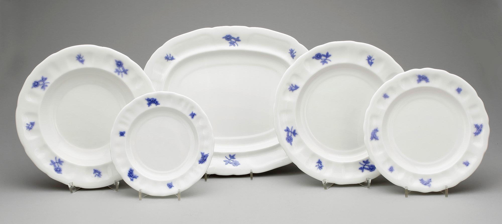SERVISDELAR, 28 delar, porslin, Rörstrand, 1900-talets början.