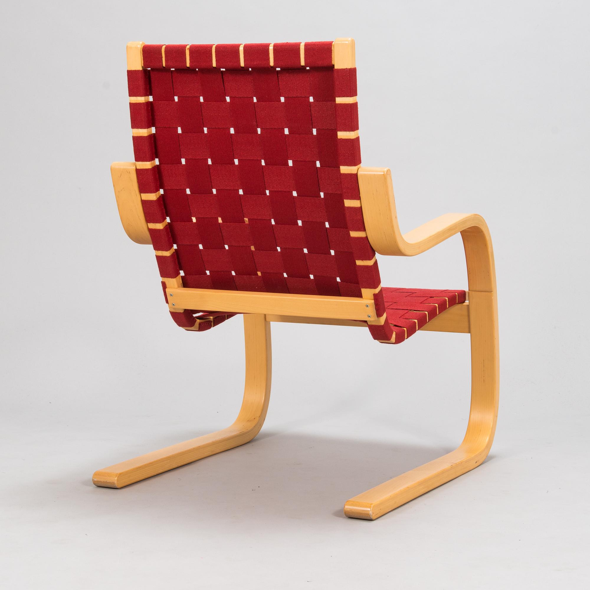 Alvar Aalto, a 21th century '406' armchair for Artek.