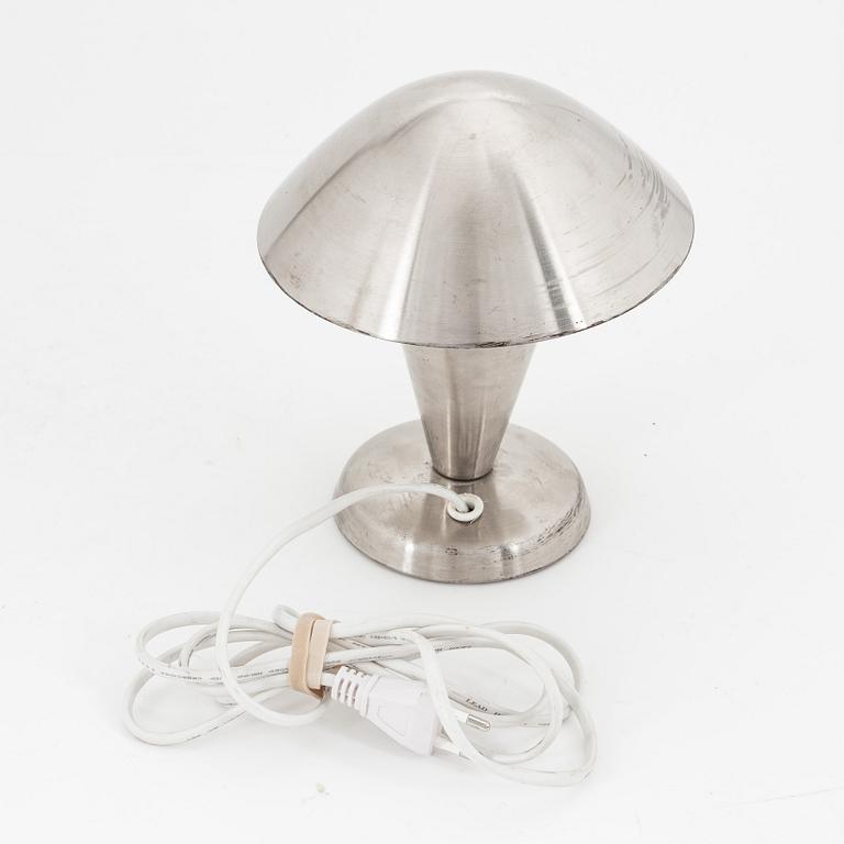 Josef Hurka, bordslampa, Napako, Tjeckoslovakien, 1930-tal.