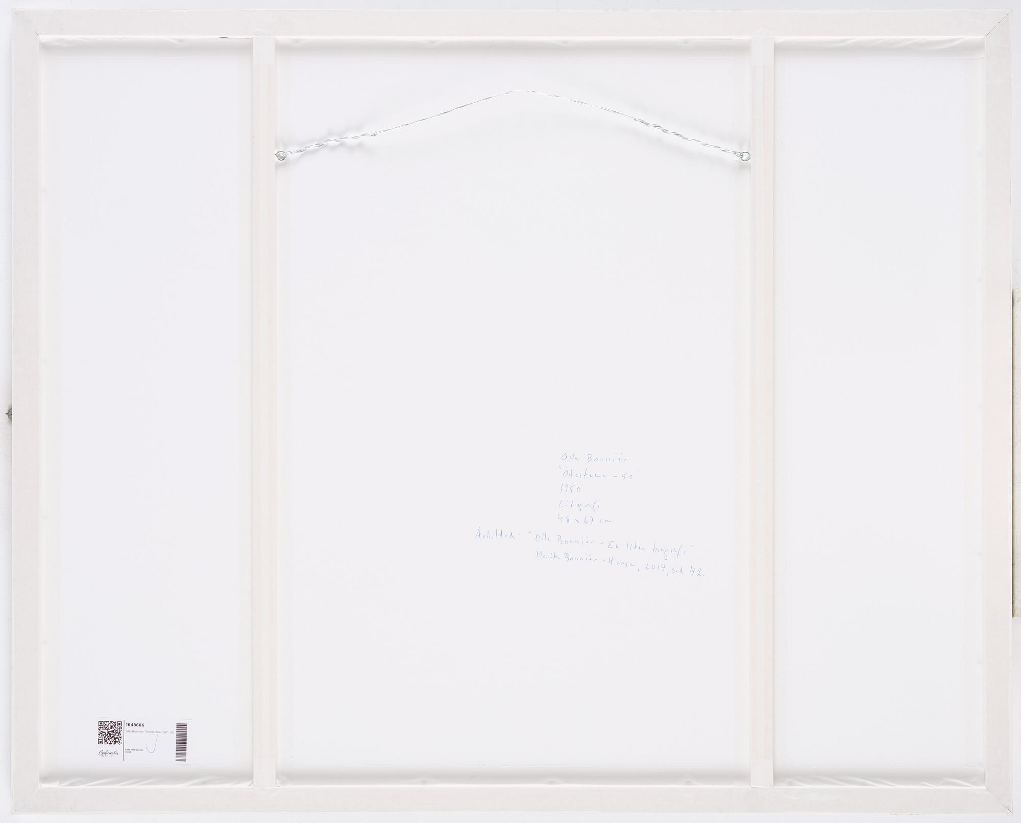 Olle Bonniér, "Ödestema - 50".