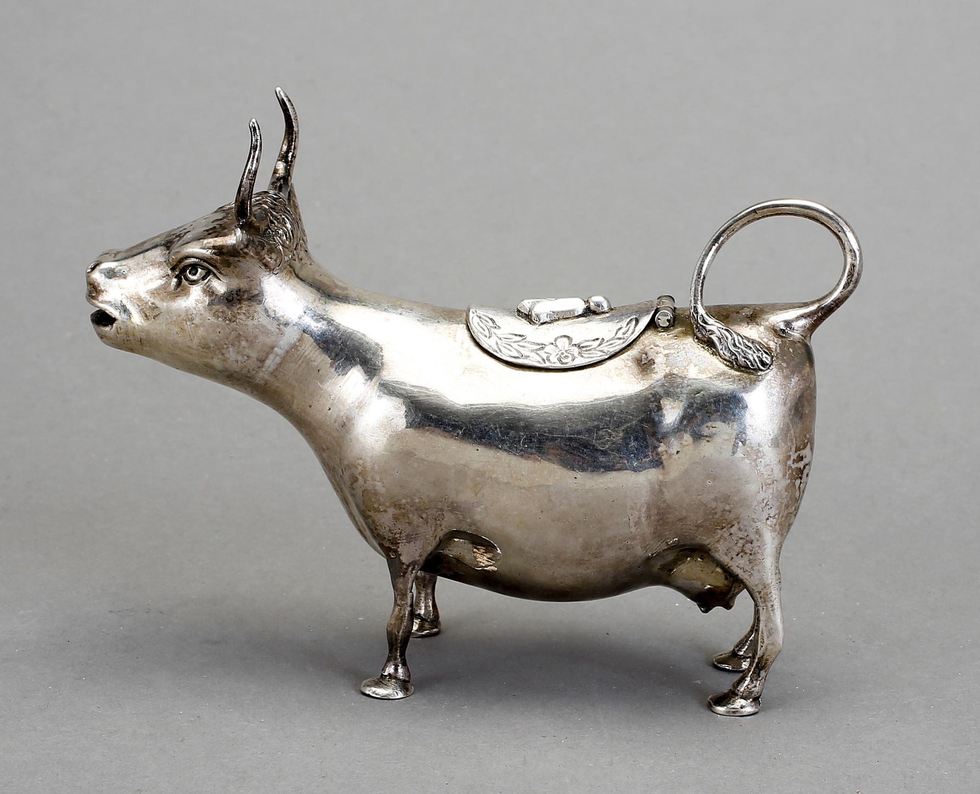 GRÄDDSNIPA, silver, otydliga utländska stämplar,1900-tal. Vikt 125 g.