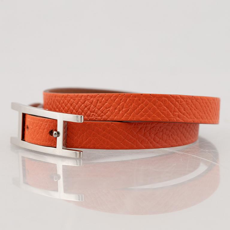 Hermès, bracelet "Behapi Double Tour".