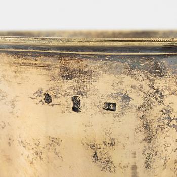 Temugg, förgyllt silver, kontrollör Nikolaì Lukich Dubrovin, Moskva 1841, Ryssland.