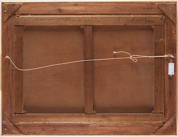 Anshelm Schultzberg, "Barn i trädgården", motiv från Nyckelviken (Children in the Garden, scene from Nyckelviken).