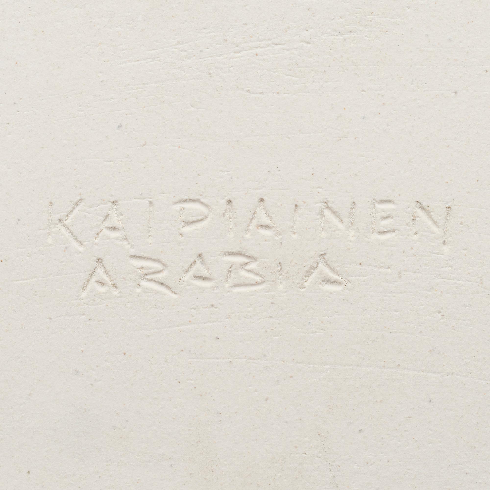 BIRGER KAIPIAINEN, KERAMIKFAT. Päron och bär. Sign. Kaipiainen Arabia. 1970-tal.