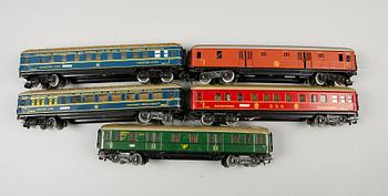 VAGNAR, 9 st, Märklin, H0.