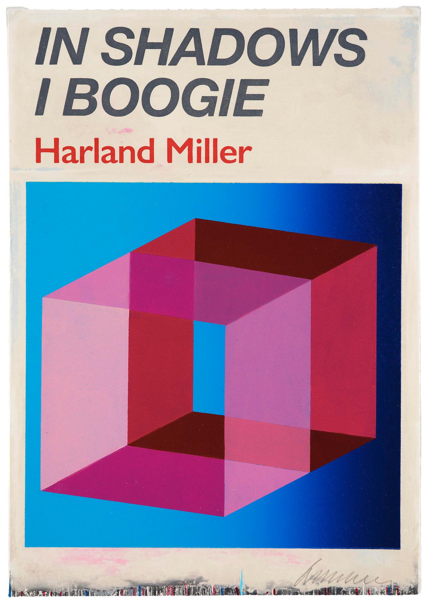 Harland Miller, "In Shadows I Boogie".